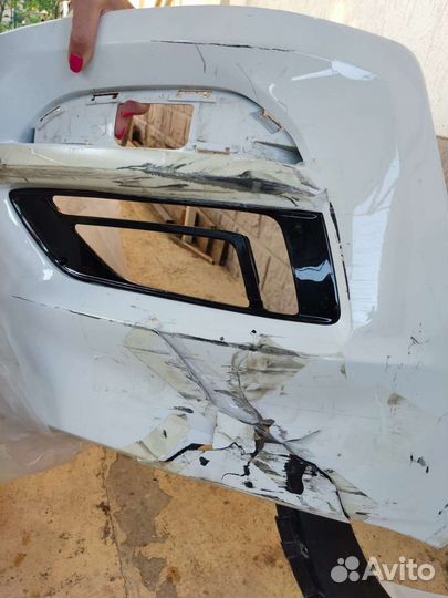 Бампер передний хундай Туксон 20 год рестайлинг