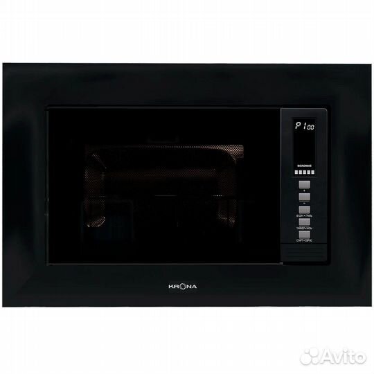 Встраиваемая микроволновая печь krona laune 60 BL