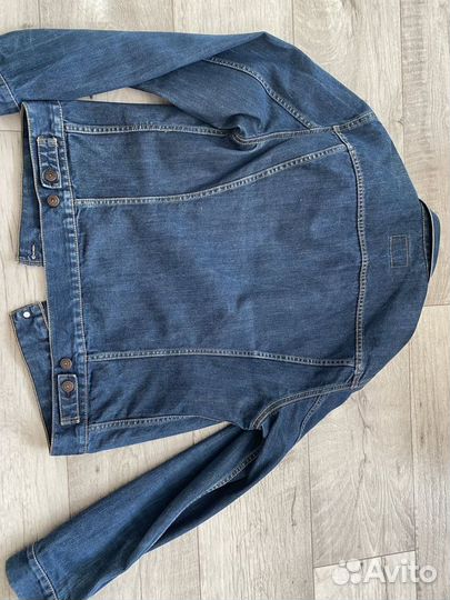 Джинсовая куртка мужская levis xl