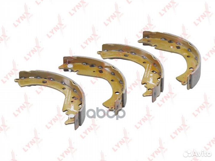 Колодки тормозные барабанные зад toyota ALL