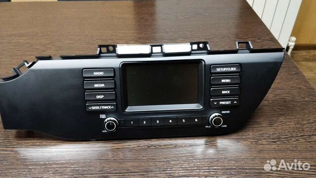 Штатная магнитола kia rio x line