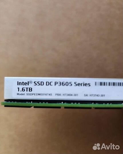 SSD Intel P3600/ P3605 1.6Тб 5dpwd PCIe