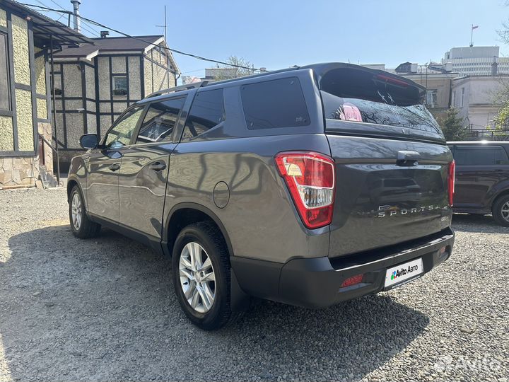 SsangYong Rexton Sports 2.2 AT, 2018, 96 000 км