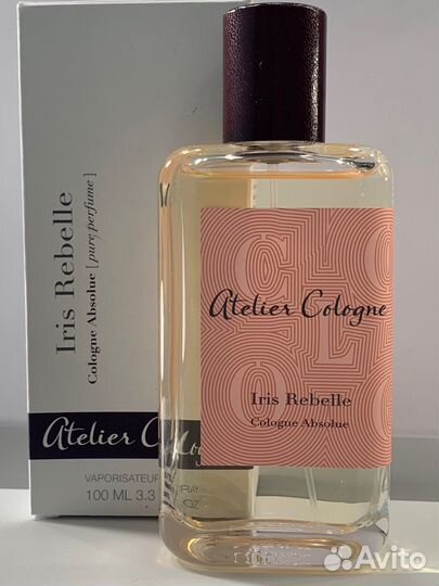 Оригинал 100мл atelier cologne iris rebelle