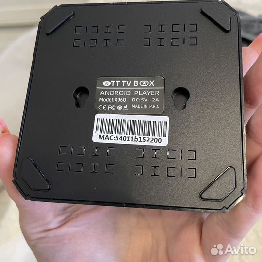 SMART tv приставка x96q новая