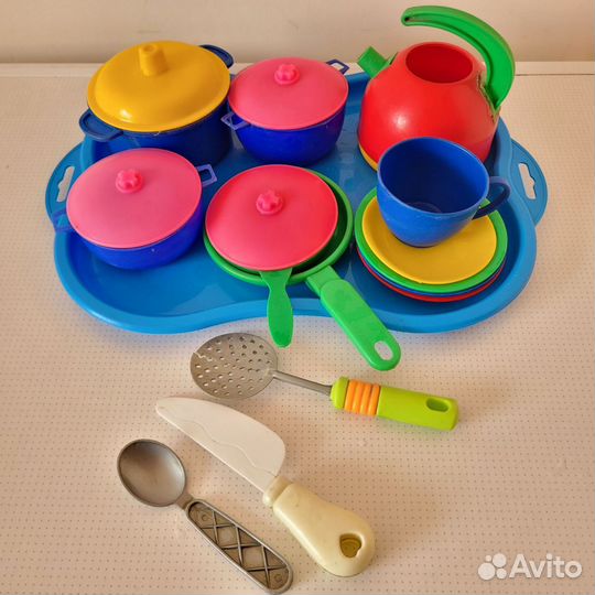 Набор детской посуды посуда посудка
