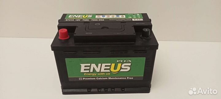 Аккумулятор eneus Plus 74 Ah