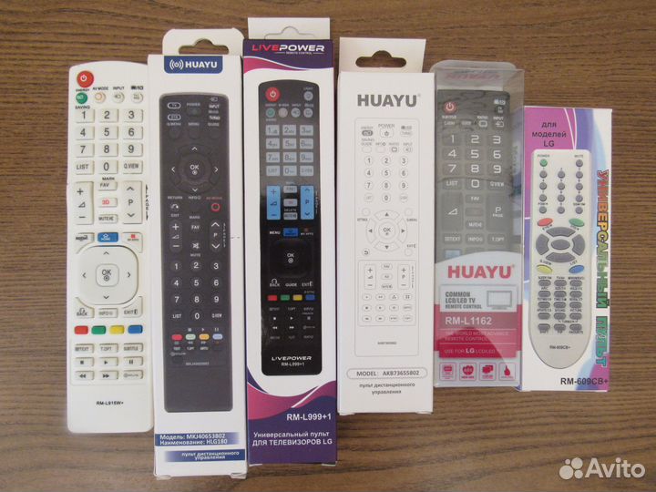 Пульты ду для телевизора и DVD