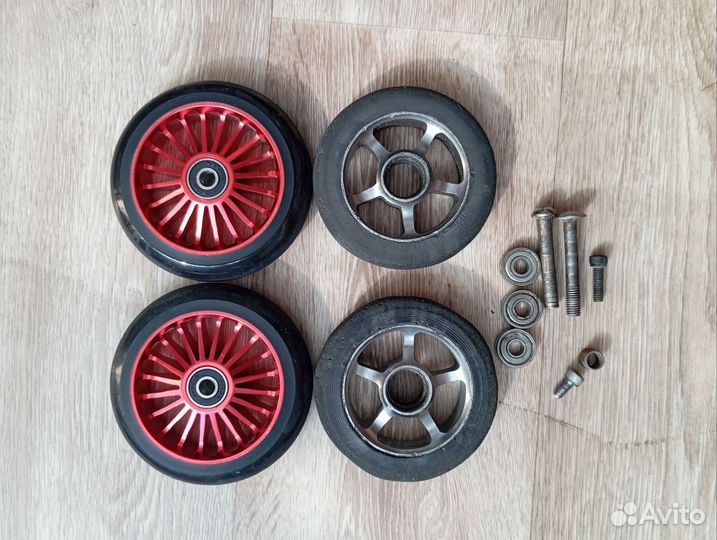 Колёса на трюковой самокат