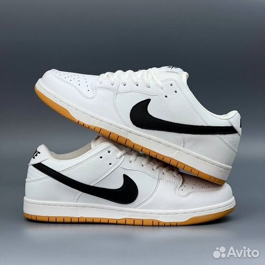 Nike Dunk SB White кроссовки