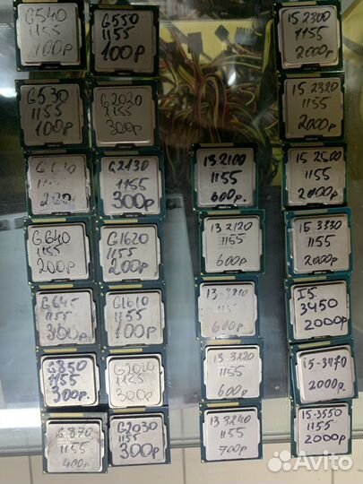 Процессоры на 1155 сокет разные g i5