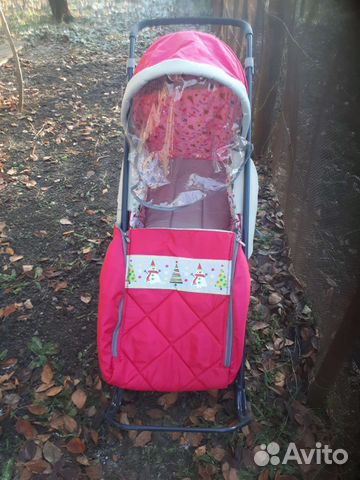 Коляска санки