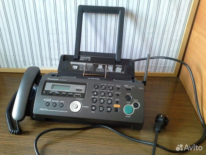 Телефон факс Panasonic KX-FC278RU