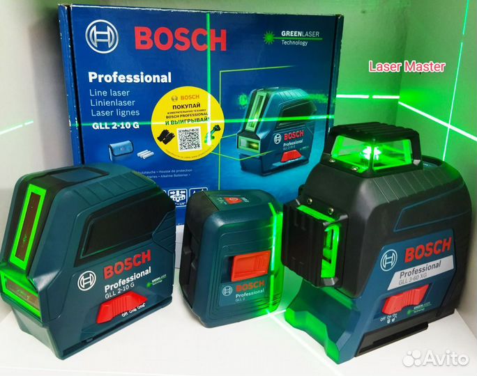 Уровень Bosch GLL 2-10 G