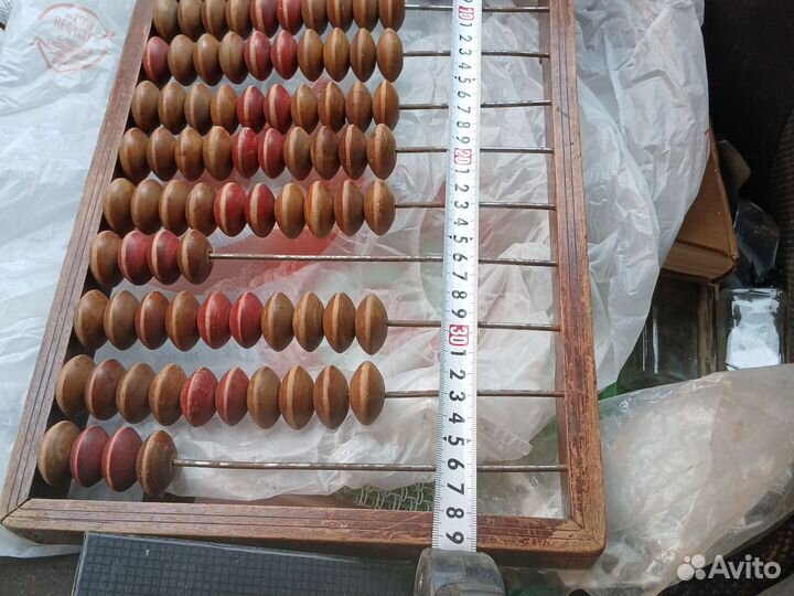 Счеты деревянные СССР бухалтерские