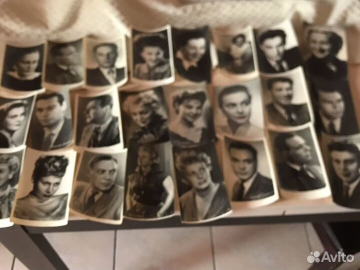 Открытки актеров советского кино