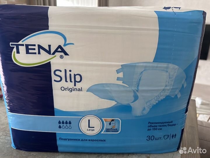 Памперсы для взрослых Tena размер L