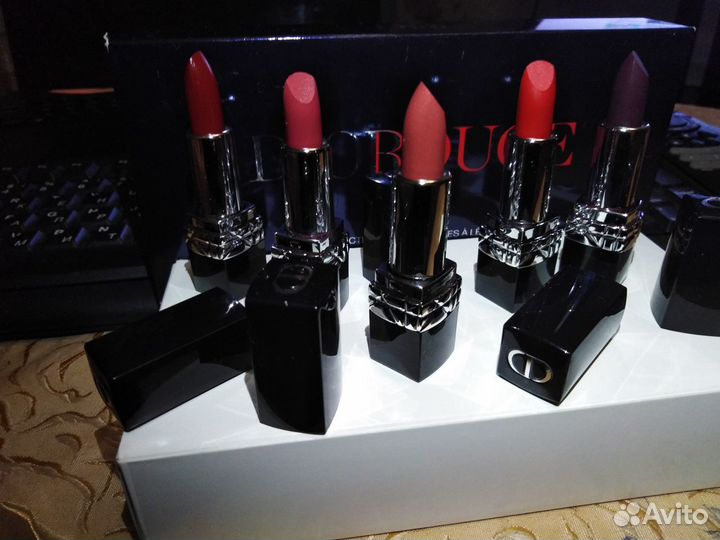 Мини набор помад Dior Rouge 5 в 1