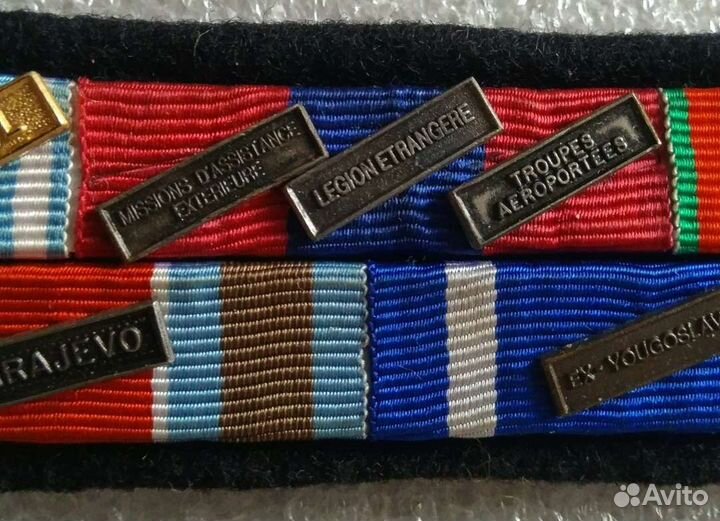 Французский Иностранный Легион. Шевроны, Медали