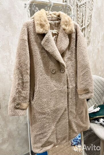 Шуба из овечьей шерсти