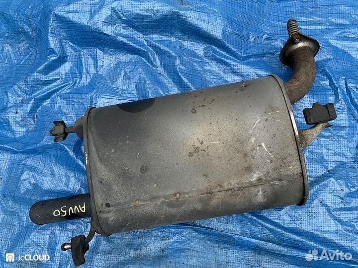 Глушитель на toyota camry AVV50 2arfxe