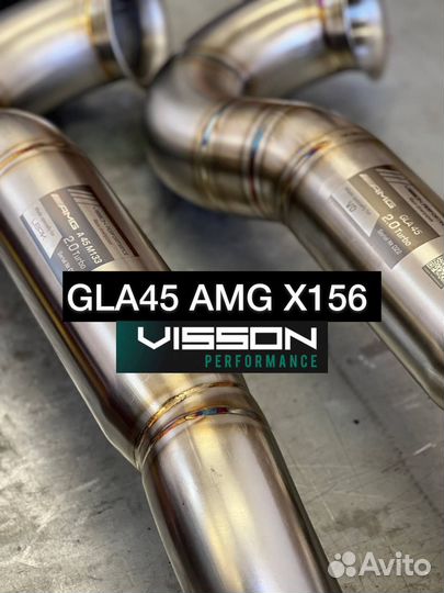 Даунпайп GLA 45 AMG M133