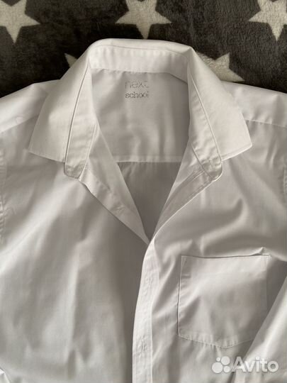 Бела рубашка в школу