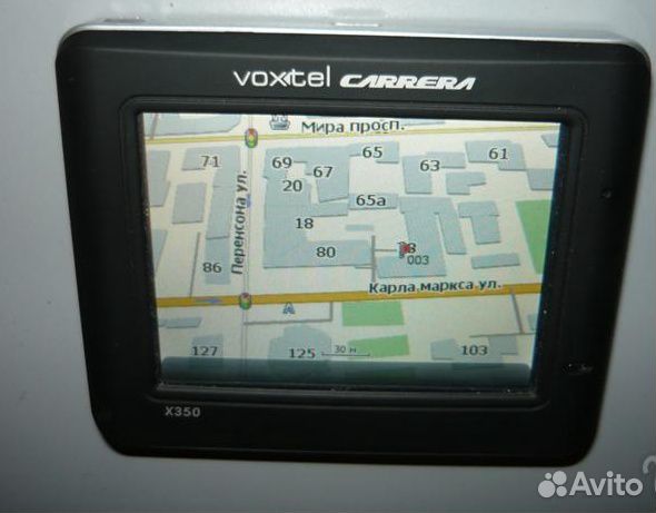 Навигатор Voxtel Carrera X350