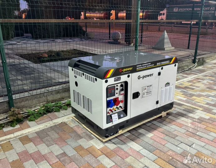 Генератор дизельный 16 кВт G-power DG19000SE3 три
