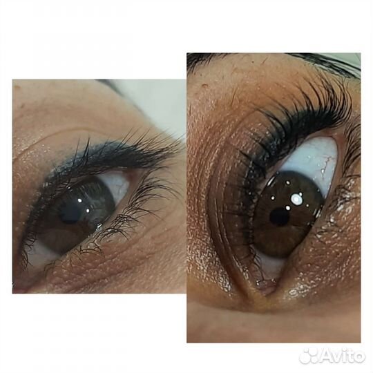 Ламинирование ресниц модель