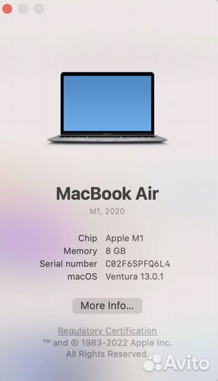 Apple MacBook Air 13 2021 M1