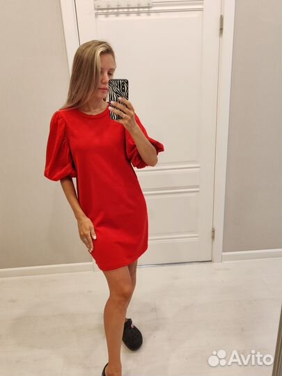 Платье Zara трикотажное