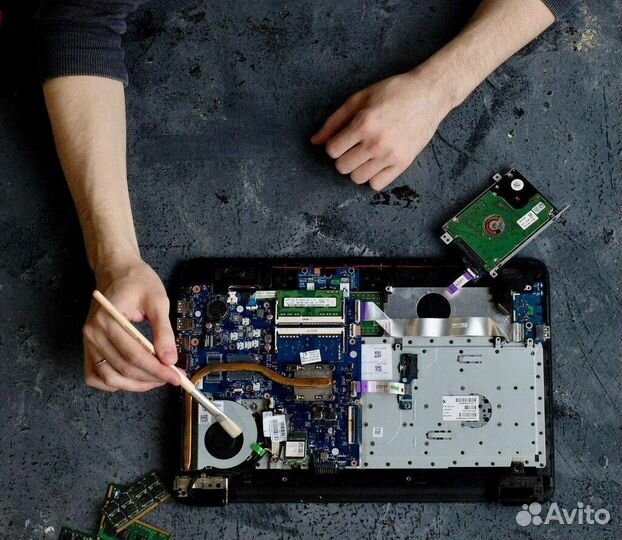 Обслуживание пк и Ноутбуков