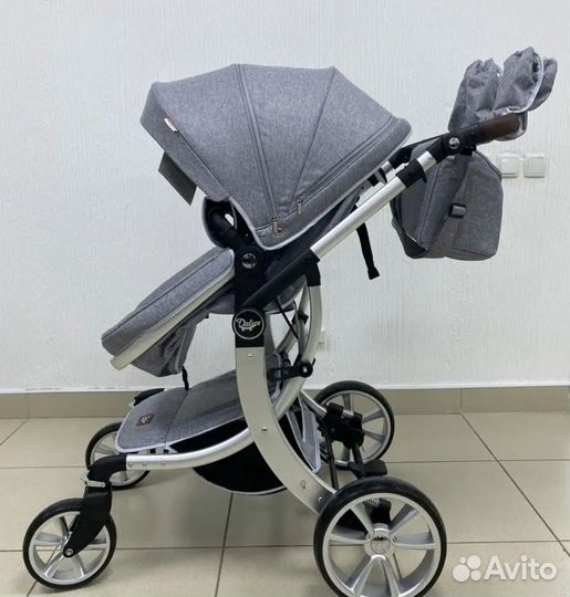 Коляска 2в1 Luxmom Dalux 608