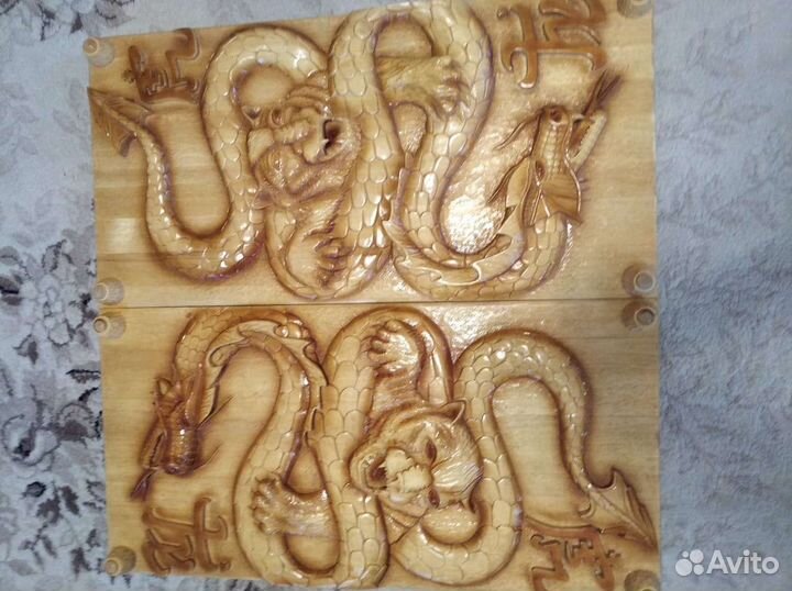 Настольные резные нарды