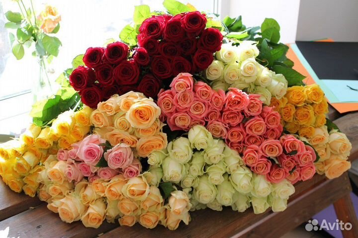 Цветы розы с доставкой