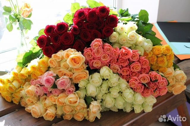 Цветы розы с доставкой