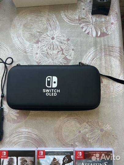 Nintendo switch oled с играми