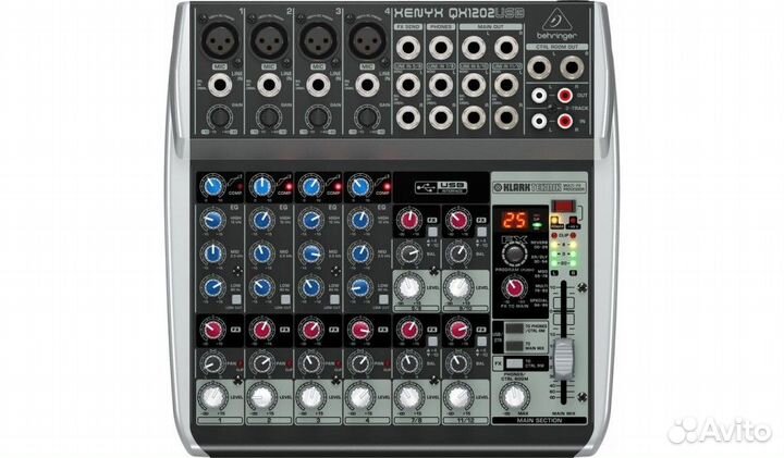 Микшерный пульт Behringer xenyx X1222USB