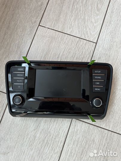 Головное устройство,магнитола шкода октавия А7 до