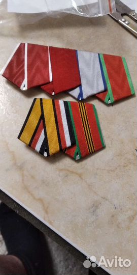 Орденские планки и орденские колодки