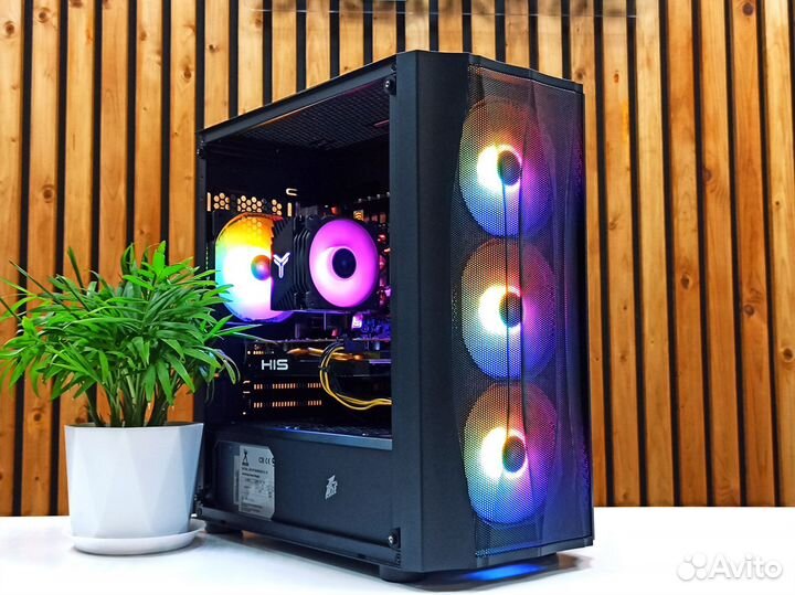 Игровой пк 16ядер/rx580 8gb/DDR4 16gb /SSD 512gb