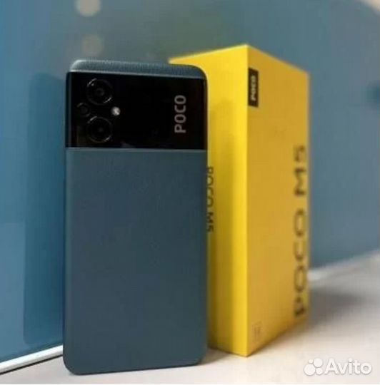 Xiaomi Poco M5, 4/64gb, зеленый