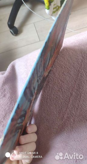 Картина гуашью лес в тумане