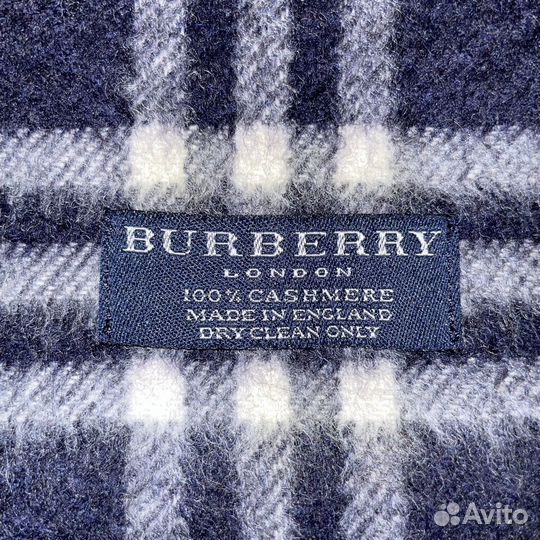 Шарф Burberry, кашемир, оригинал, новый