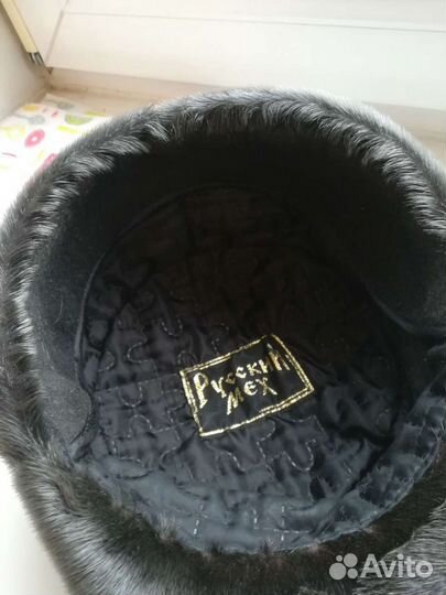 Меховая мужская кепка