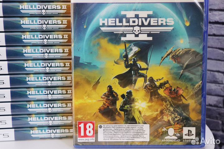 Helldivers 2 PS5 диск