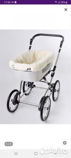 Борд меховой в коляску