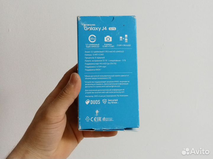 Samsung Galaxy J4 (2018), 3/32 ГБ