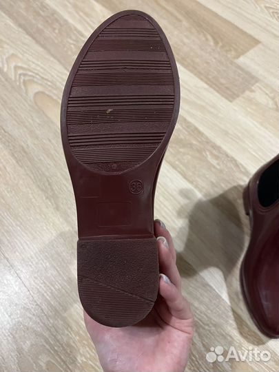 Резиновые полусапожки 36